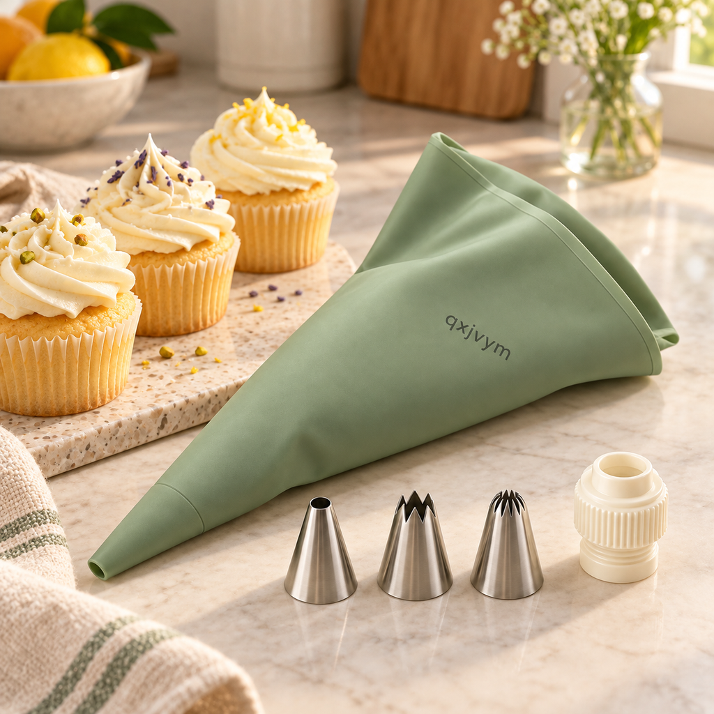 qxjvym Reusable Piping Starter Kit lifestyle